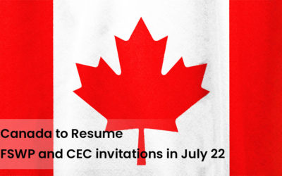 Canada to Resume FSWP and CEC invitations in July 22